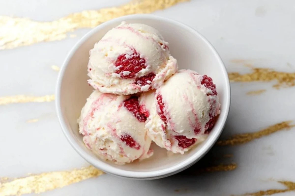 Ninja Creami White Chocolate Raspberry Protein Ice Cream