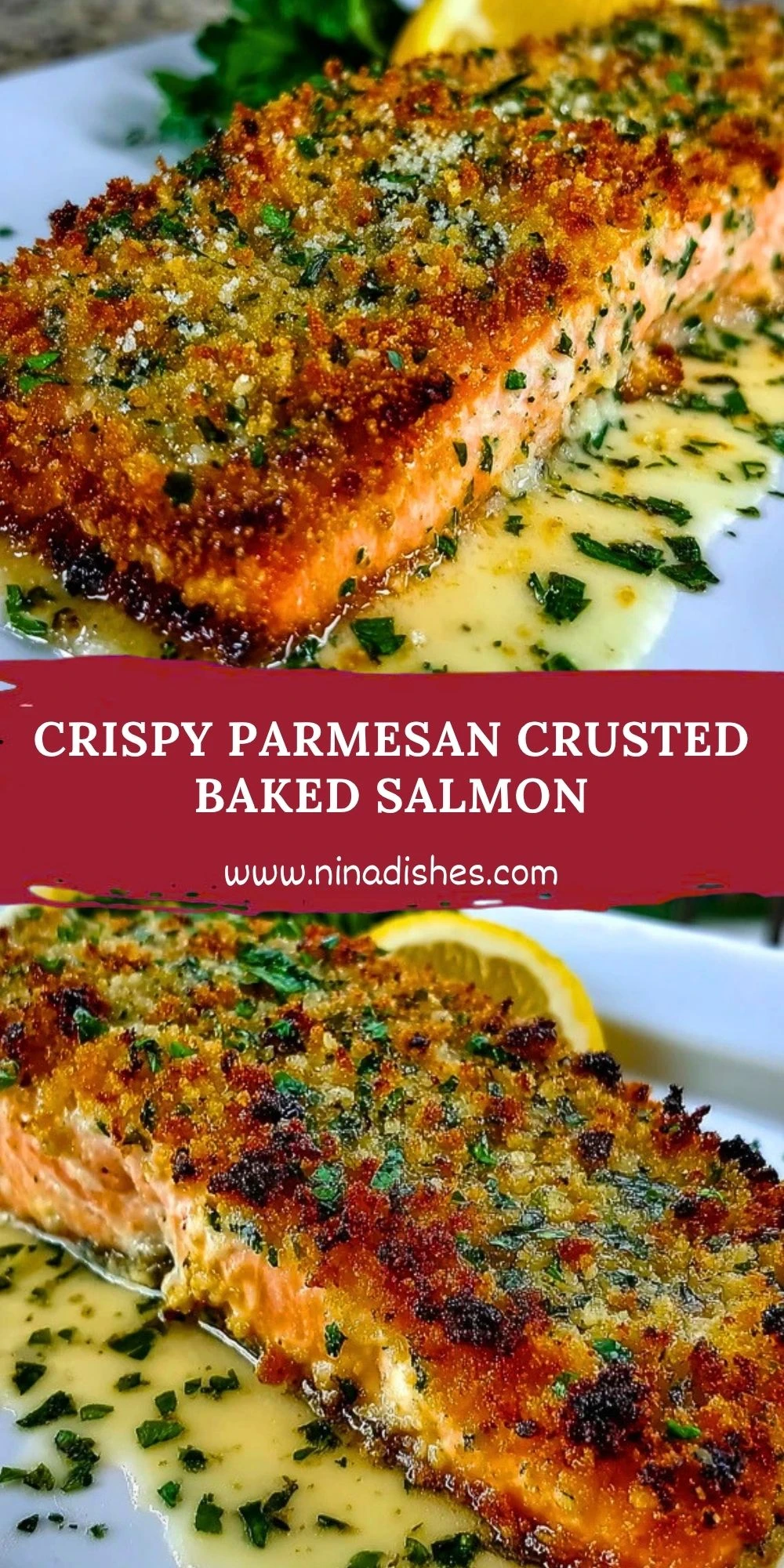 Crispy Parmesan Crusted Baked Salmon (2)
