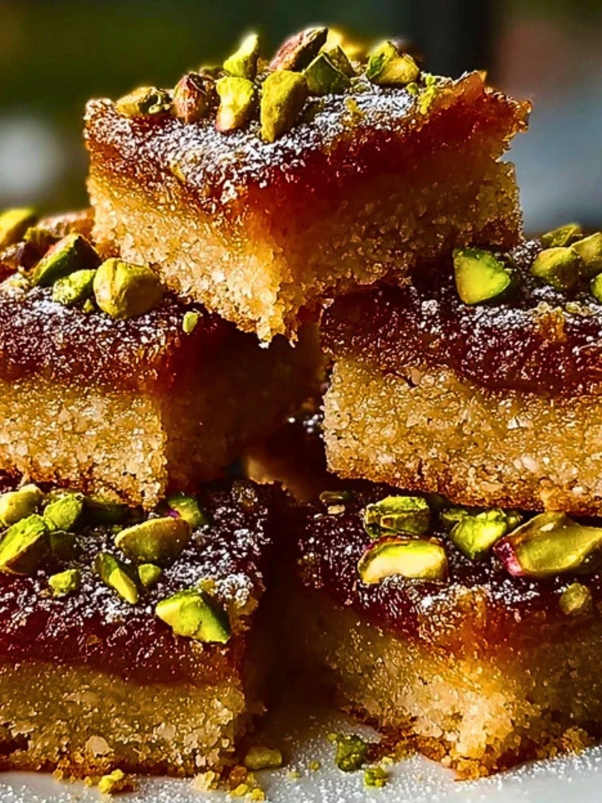 Brown Butter Honey Pistachio Bars (1)