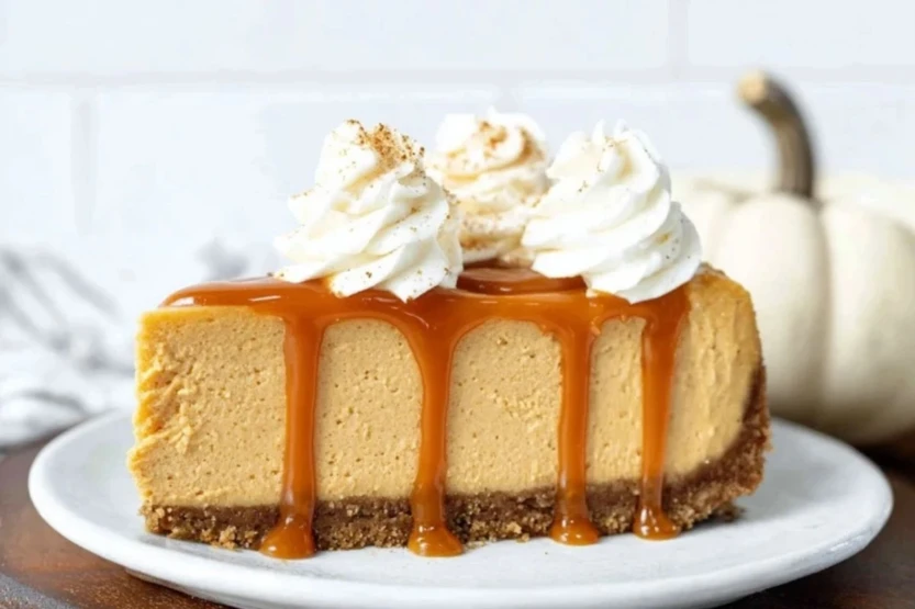 No Bake Pumpkin Cheesecake