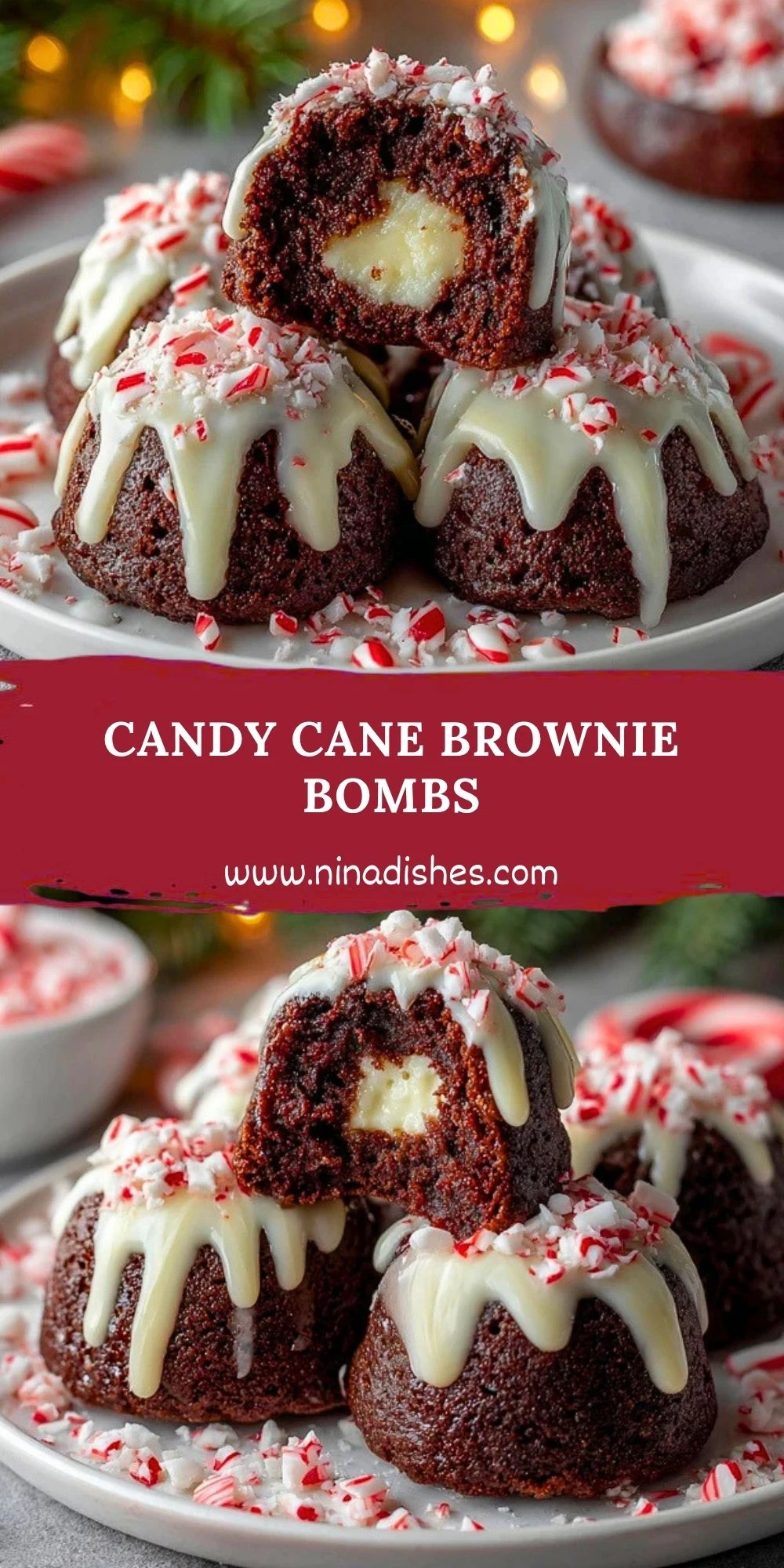Candy Cane Brownie Bombs (2)