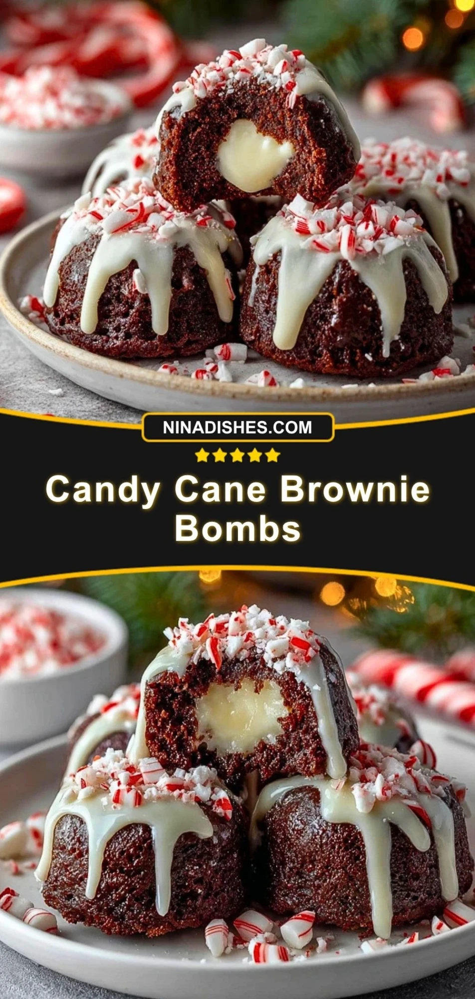 Candy Cane Brownie Bombs (3)