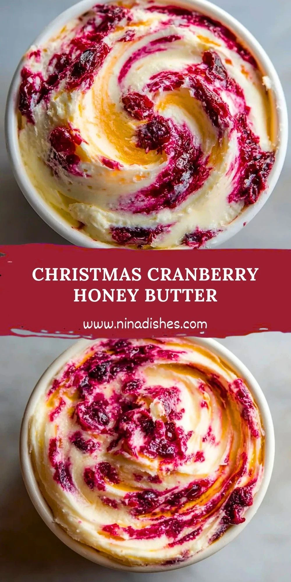 Christmas Cranberry Honey Butter (2)