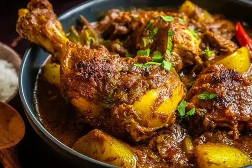 Authentic Jamaican Curry Chicken
