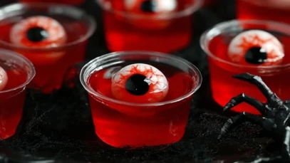 Halloween Eyeball Jello Shots