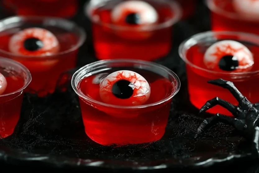 Halloween Eyeball Jello Shots