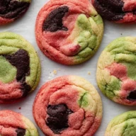 Chewy Spumoni Cookies