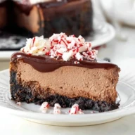 Chocolate Peppermint Cheesecake