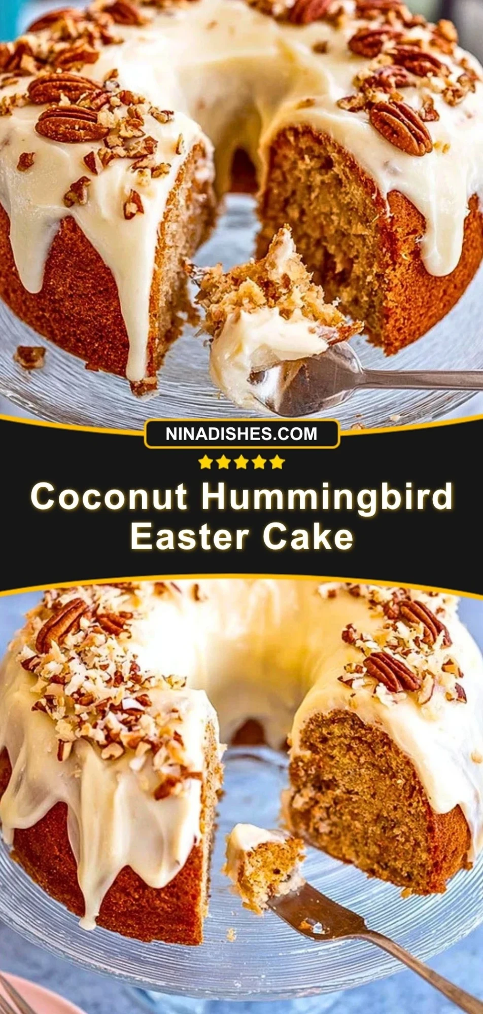 Coconut Hummingbird Easter Cake (3)