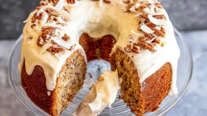 Coconut Hummingbird Easter Cake