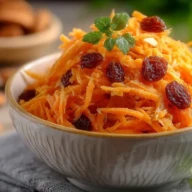Shredded Carrot and Raisin Salad