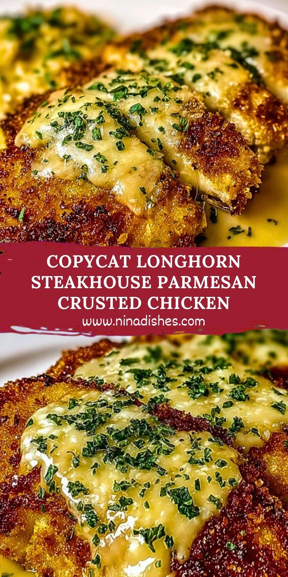 Copycat Longhorn Steakhouse Parmesan Crusted Chicken (2)