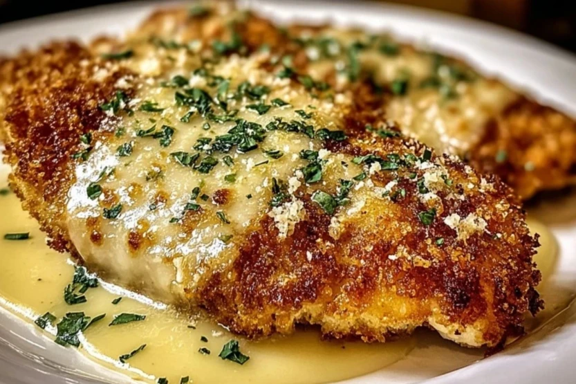 Copycat Longhorn Steakhouse Parmesan Crusted Chicken