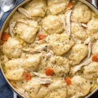 One Pot Chicken and Dumplings
