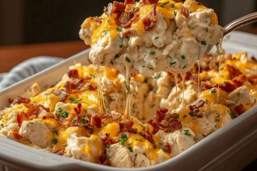 Crack Chicken Casserole