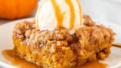 Pumpkin Dump Cake