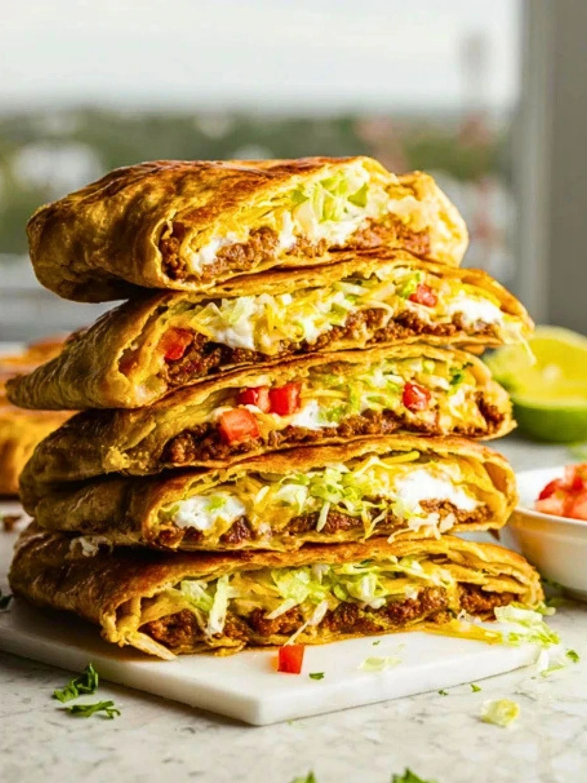 Homemade Crunch Wrap Supreme (1)