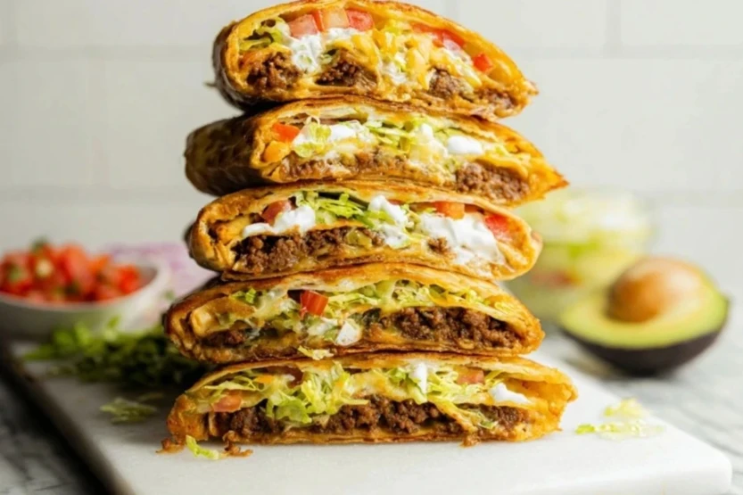 Homemade Crunch Wrap Supreme