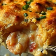 Cajun Shrimp Pie