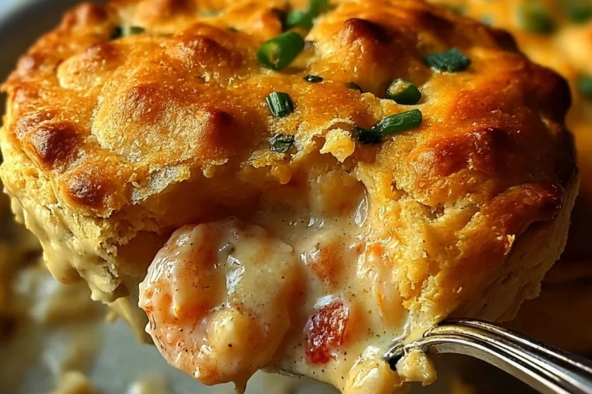 Cajun Shrimp Pie