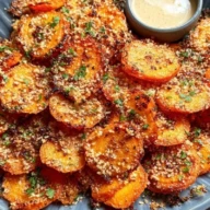 Crispy Smashed Carrots