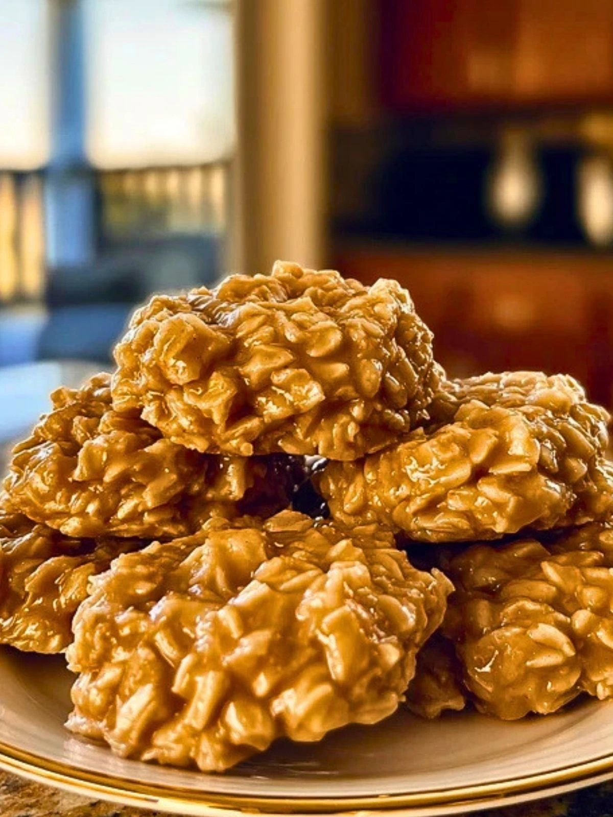 Easy Peanut Butter No Bake Cookies (1)