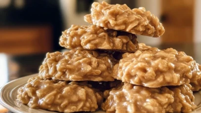 Easy Peanut Butter No Bake Cookies