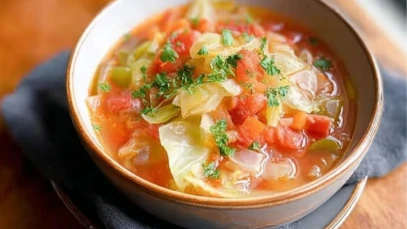 Healthy Fat-Burning Cabbage Soup