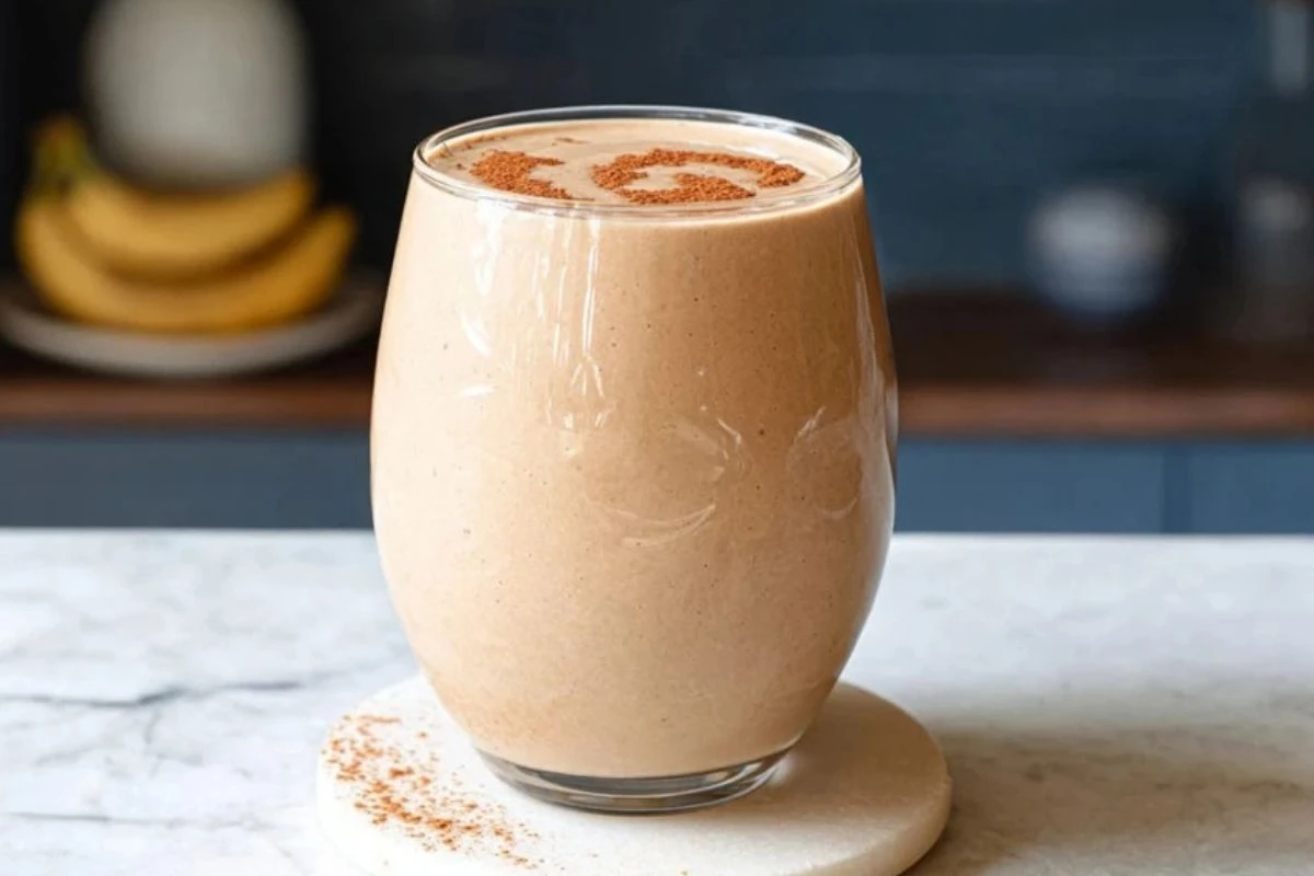 Banana Protein Coffee Smoothie For Fat Loss Focus