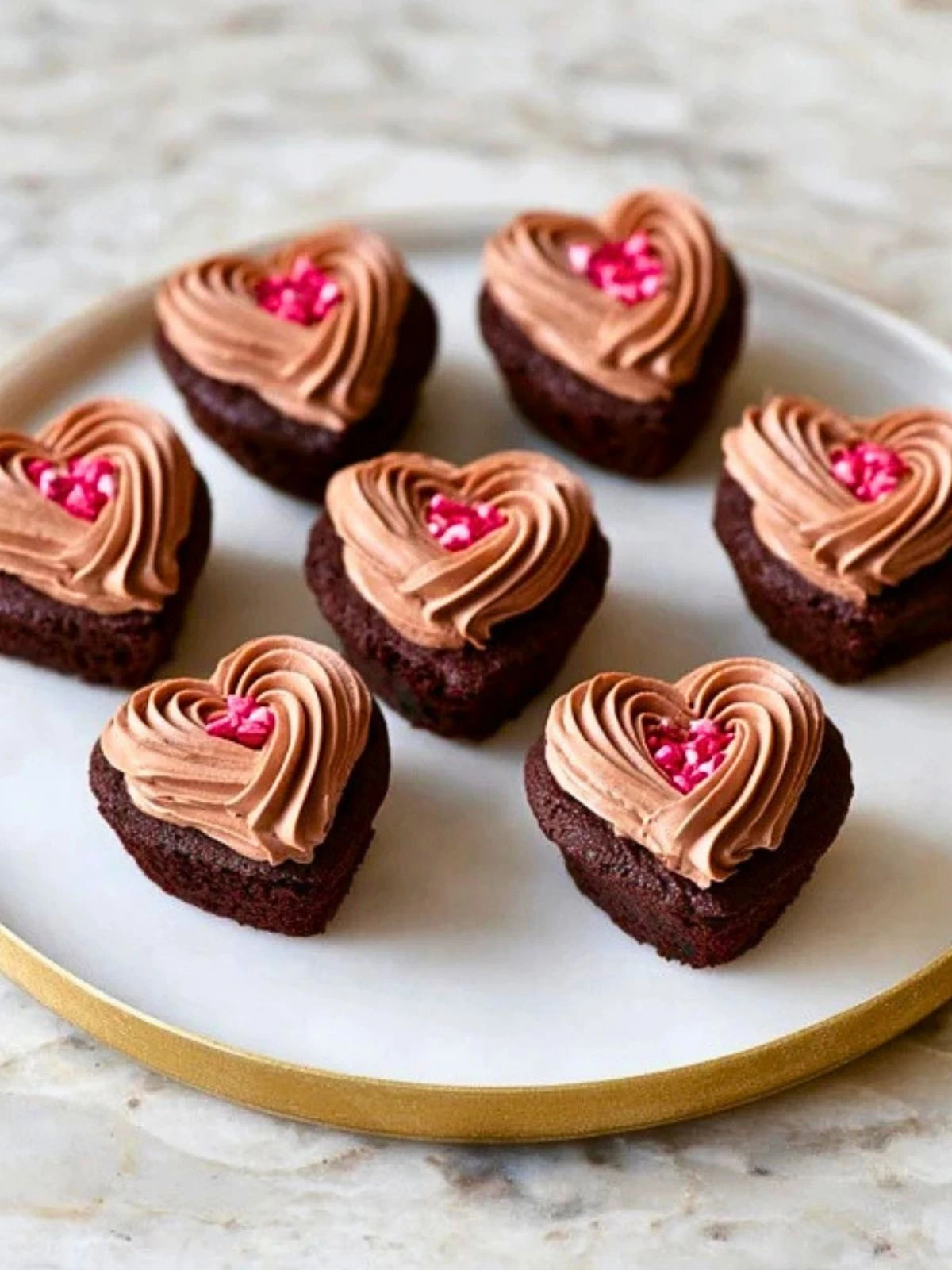 Heart-Shaped Chocolate Cupcakes (1)