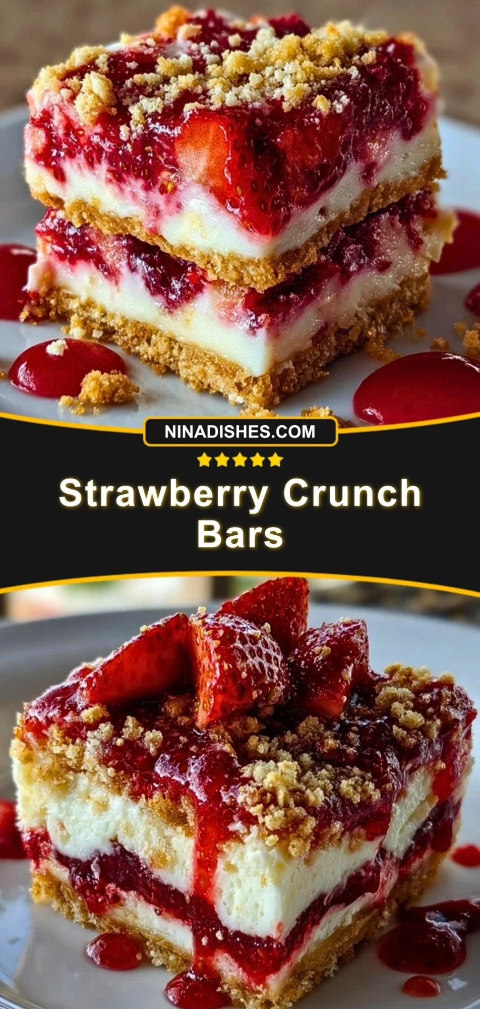 Strawberry Crunch Bars (3)