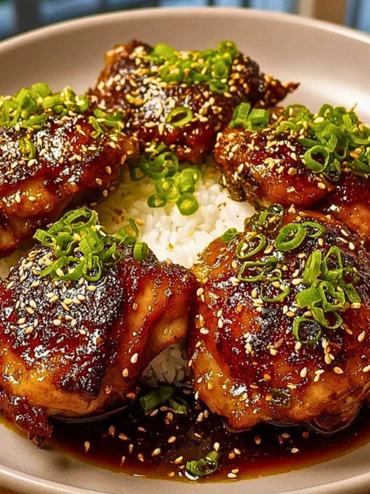Delicious Bone In Teriyaki Chicken Thighs (1)