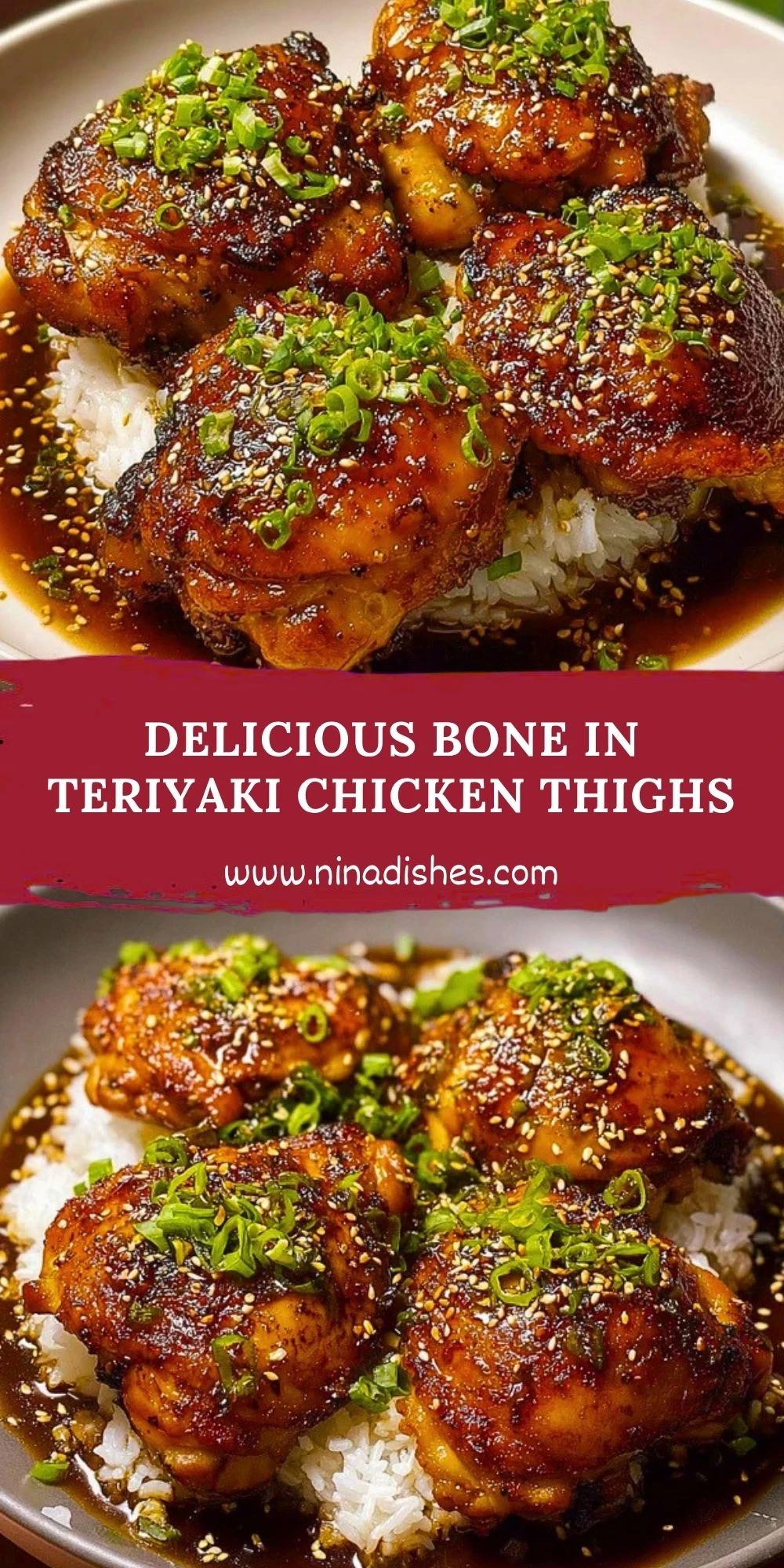 Delicious Bone In Teriyaki Chicken Thighs (2)