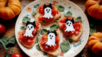 Spooky BOO-schetta