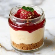 High-Protein Cheesecake Jars