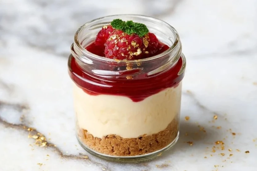 High-Protein Cheesecake Jars