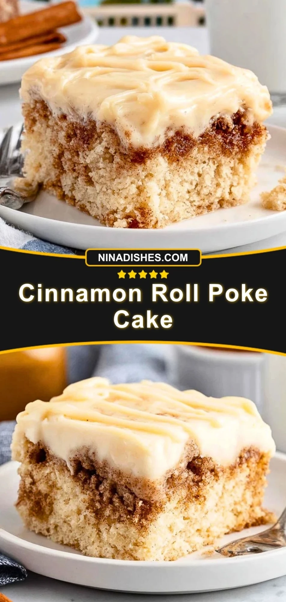 Cinnamon Roll Poke Cake (3)