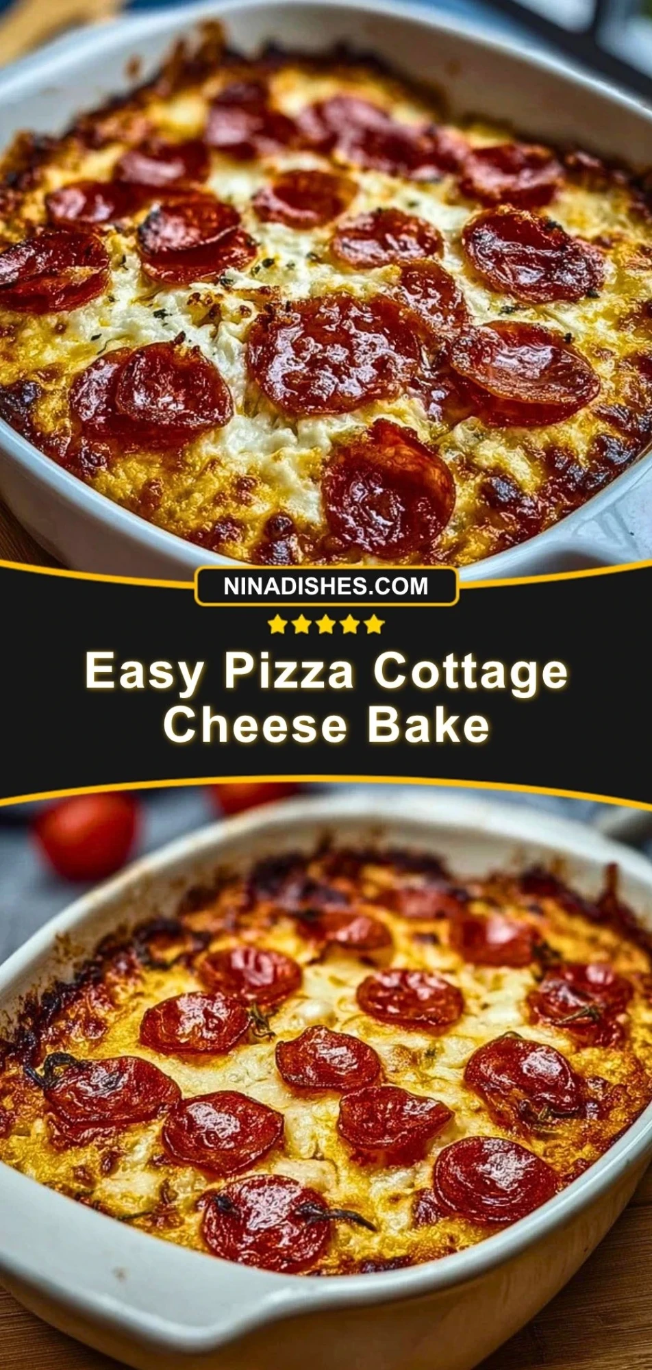 Easy Pizza Cottage Cheese Bake (3)