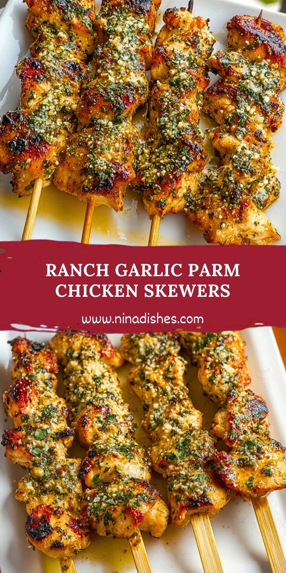 Ranch Garlic Parm Chicken Skewers (2)
