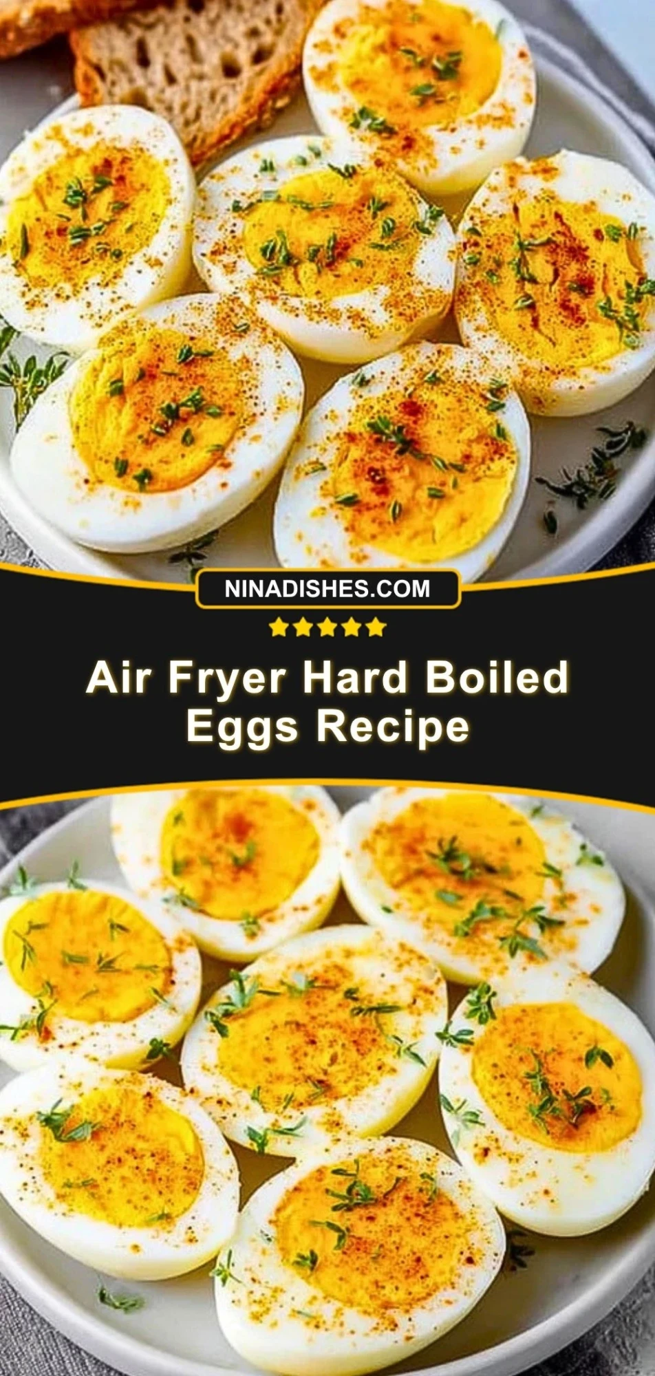 Air Fryer Hard Boiled Eggs Recipe (3)