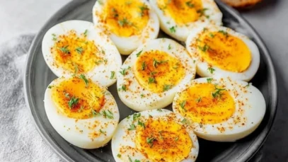Air Fryer Hard Boiled Eggs Recipe