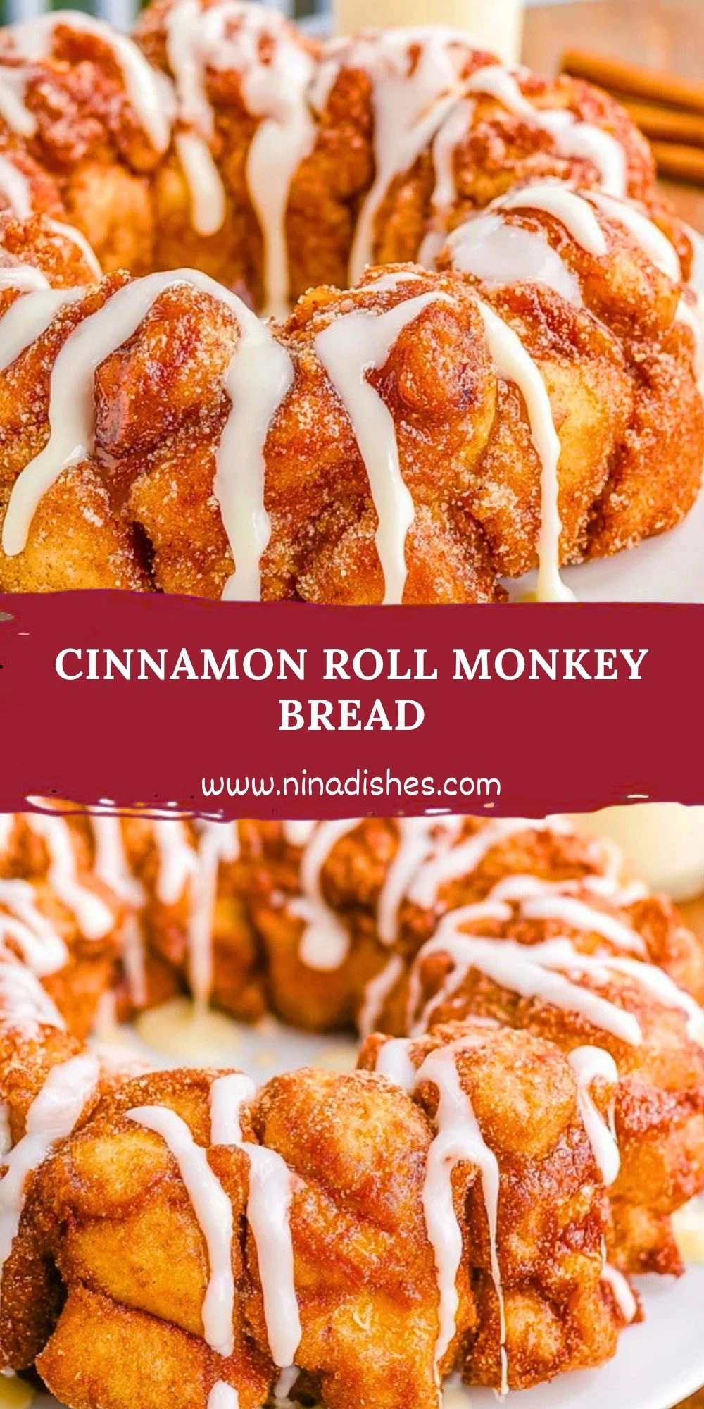 Cinnamon Roll Monkey Bread (2)
