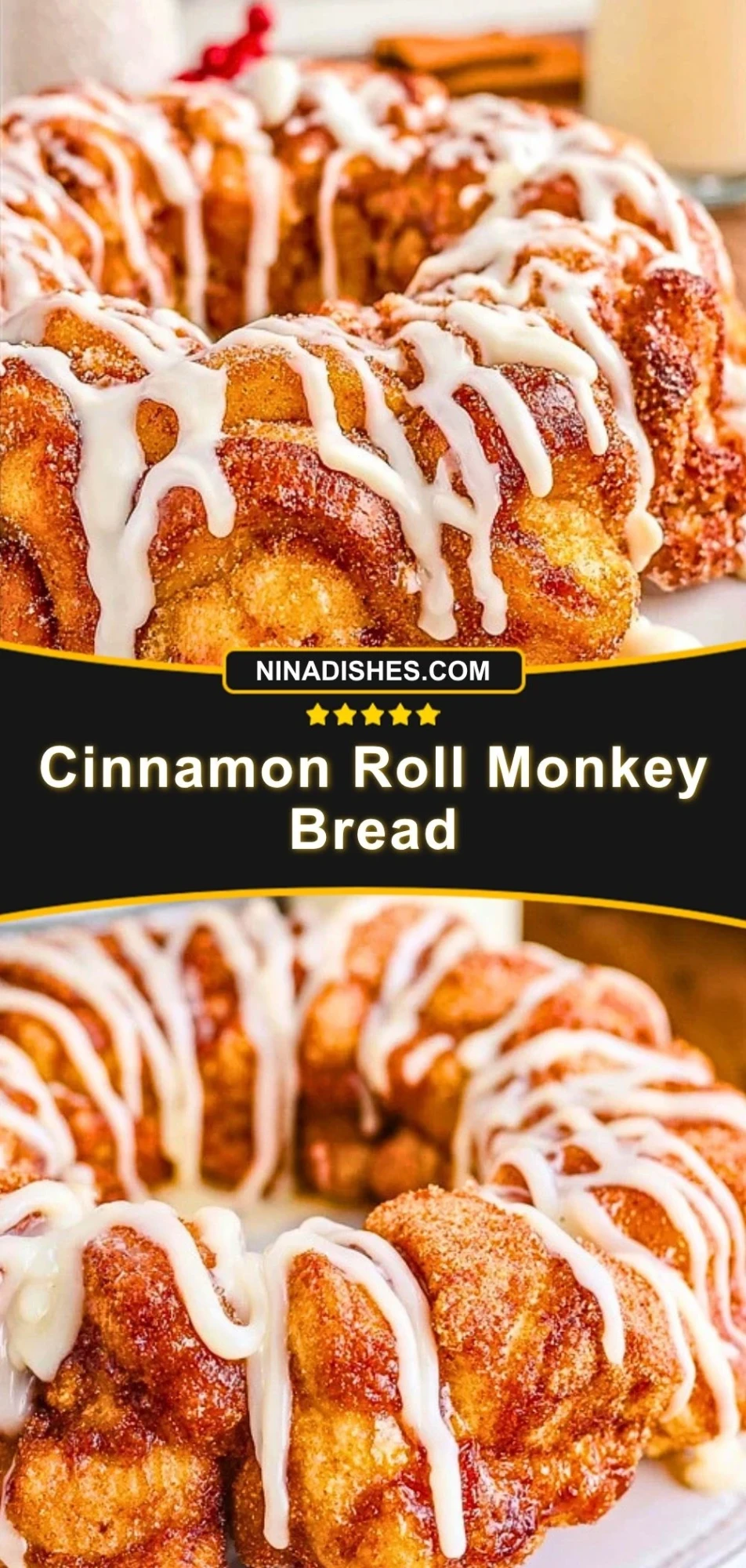 Cinnamon Roll Monkey Bread (3)
