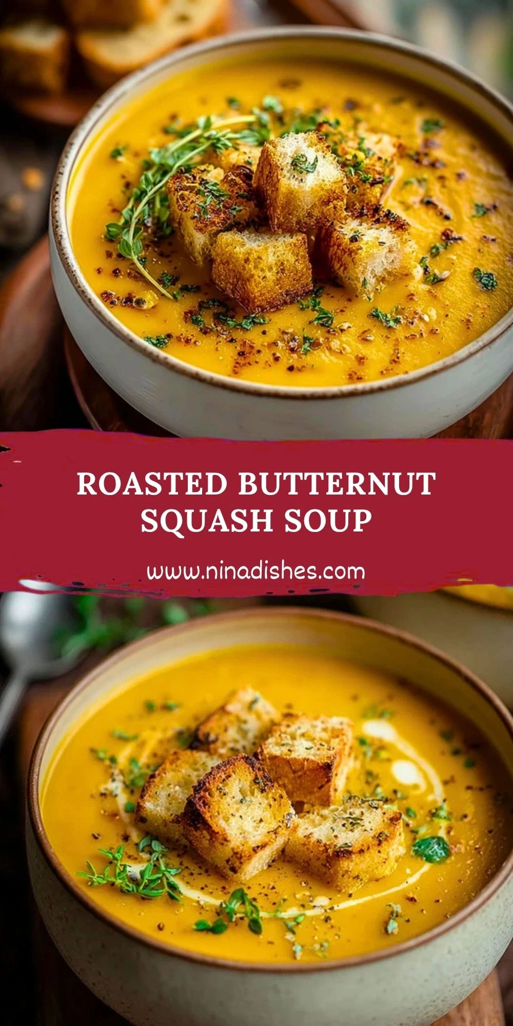 Roasted Butternut Squash Soup (2)