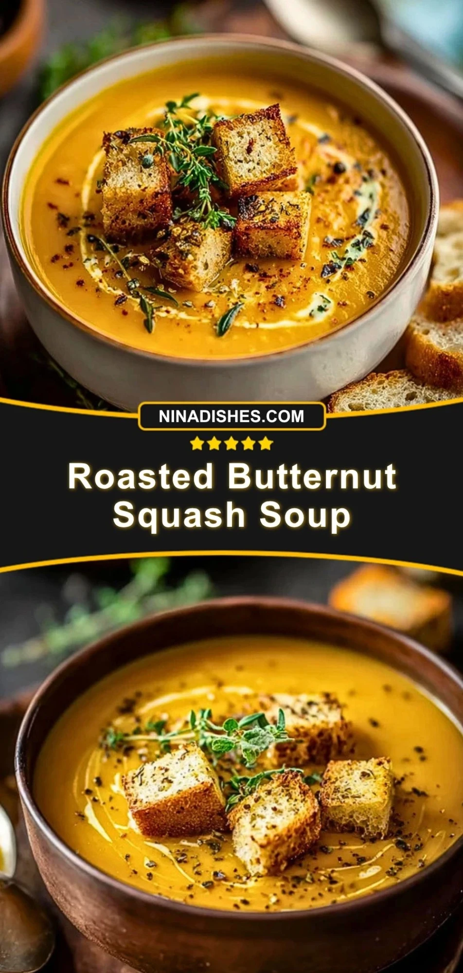 Roasted Butternut Squash Soup (3)