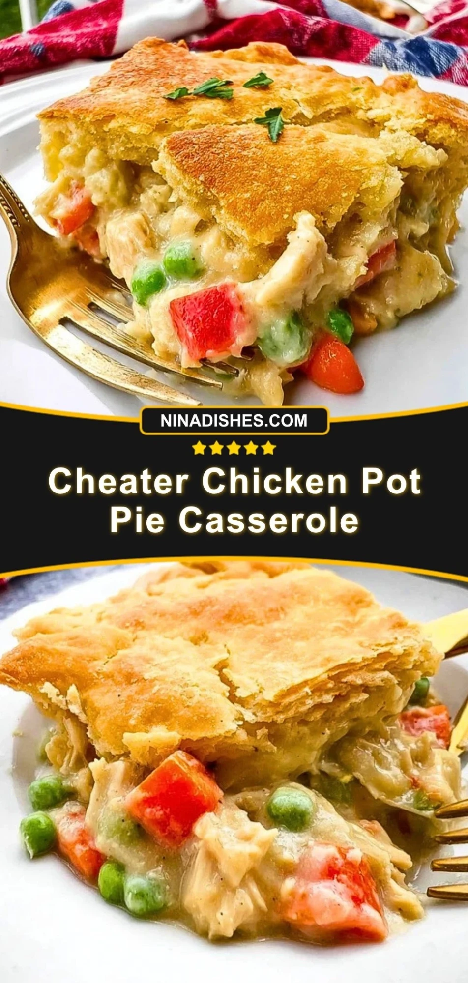 Cheater Chicken Pot Pie Casserole (3)