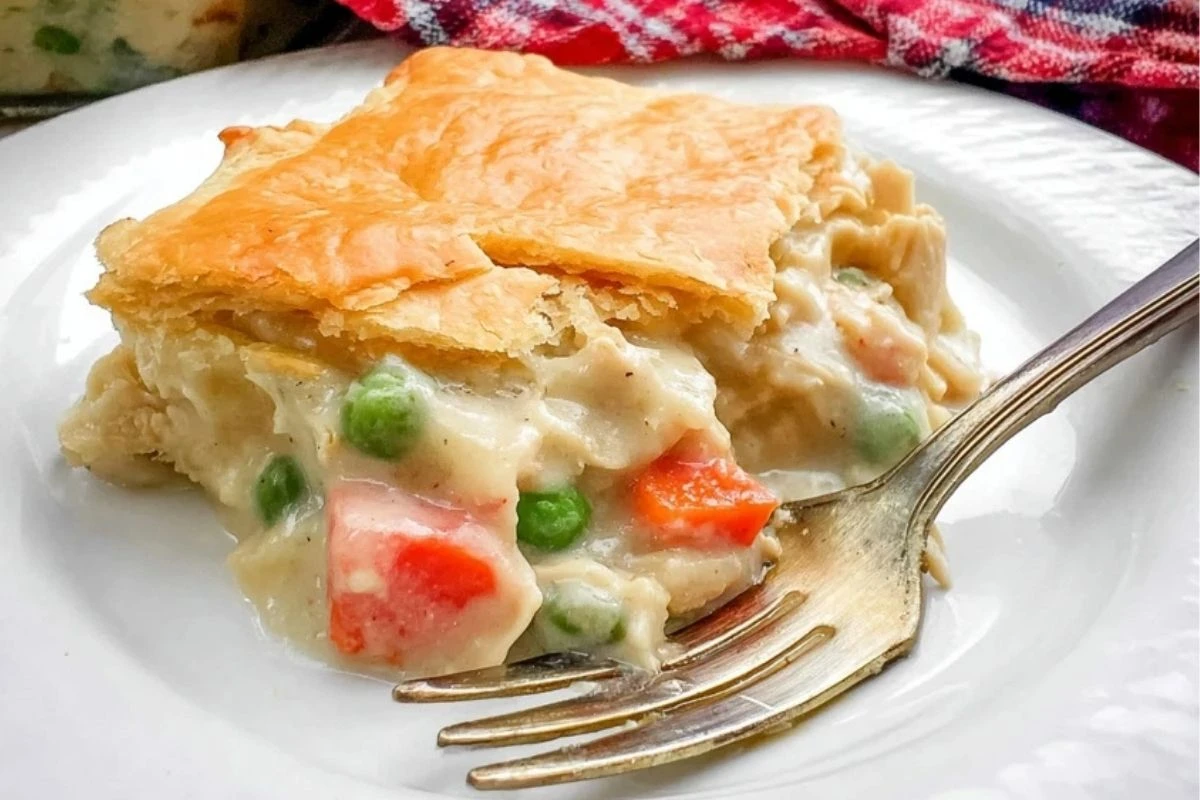 Cheater Chicken Pot Pie Casserole