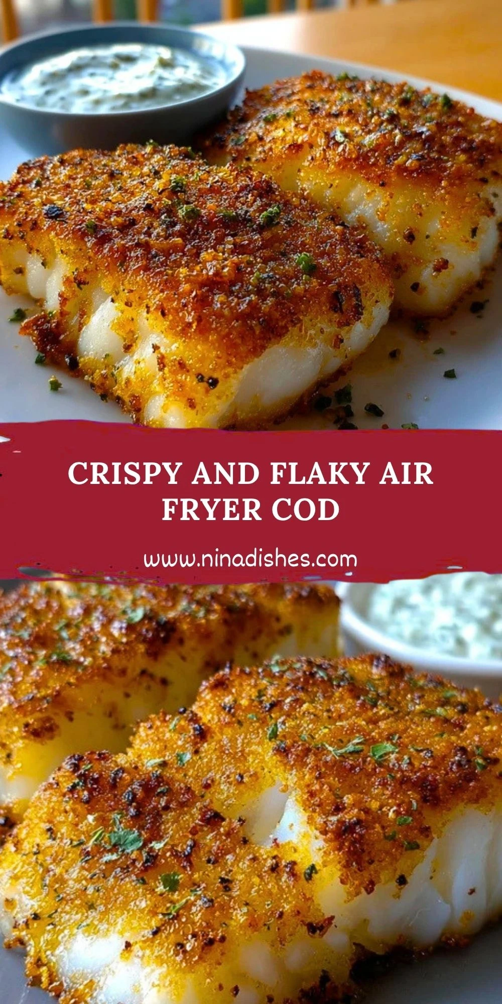 Crispy and Flaky Air Fryer Cod (2)