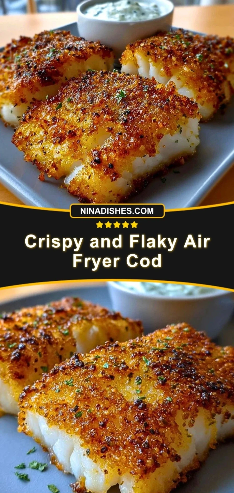 Crispy and Flaky Air Fryer Cod (3)