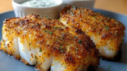 Crispy and Flaky Air Fryer Cod